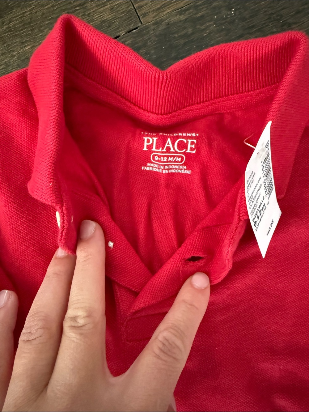The Children's Place Red Polo Shirt